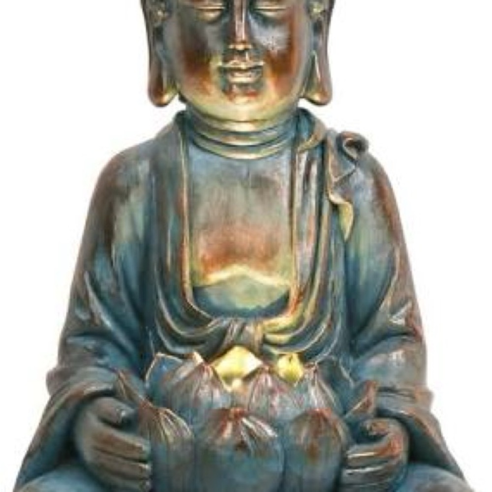 Terea’s Collection Solar Garden Buddha Statue
